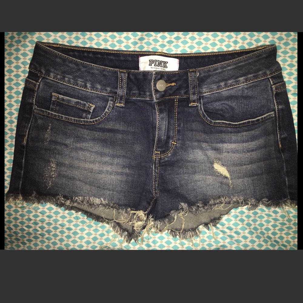 PINK Victoria's Secrete Jean Shorts